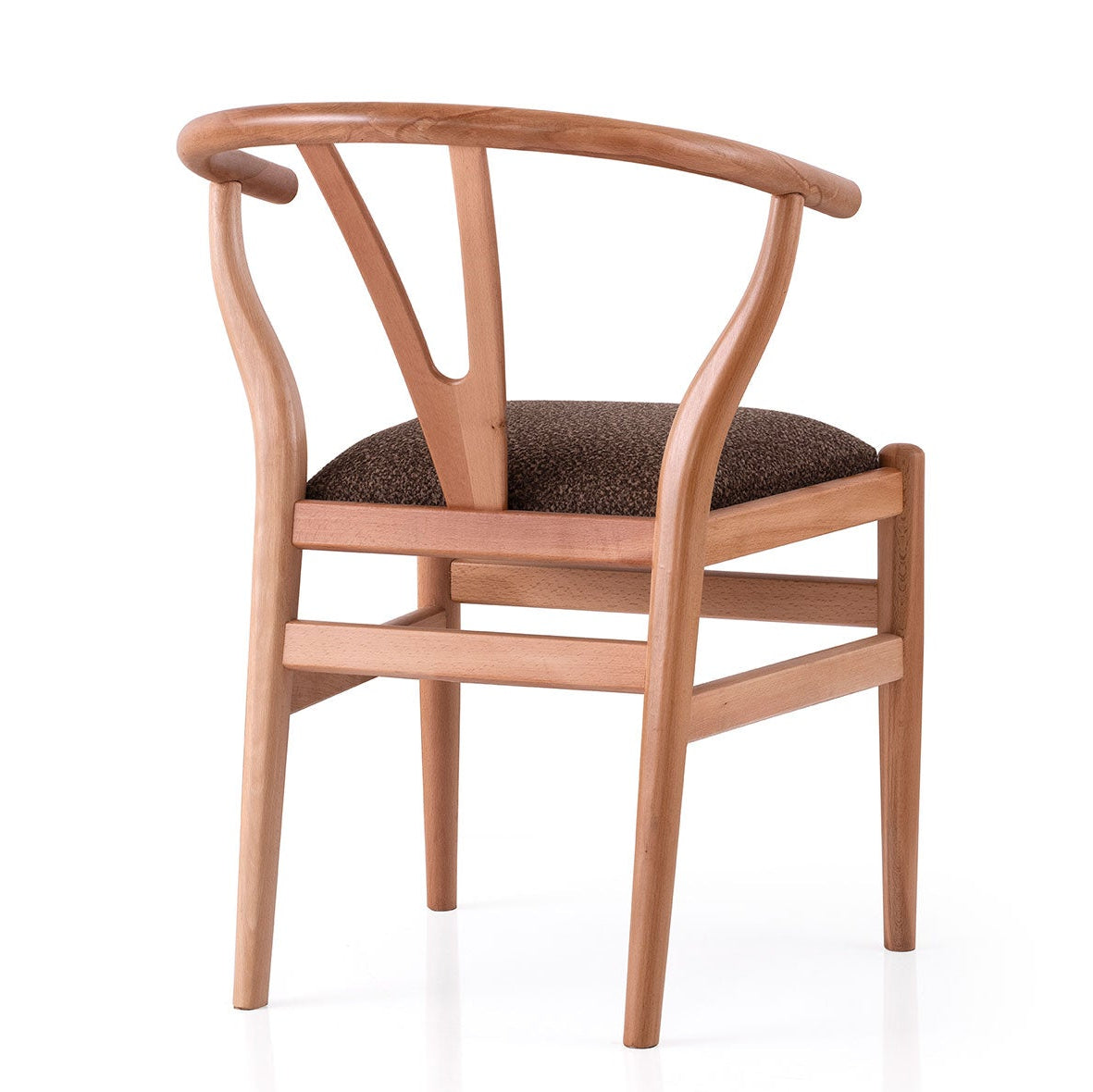 Valnott-Wishbone Kumaşlı Sandalye-Sandalye-4-roqelvaxirum.shop