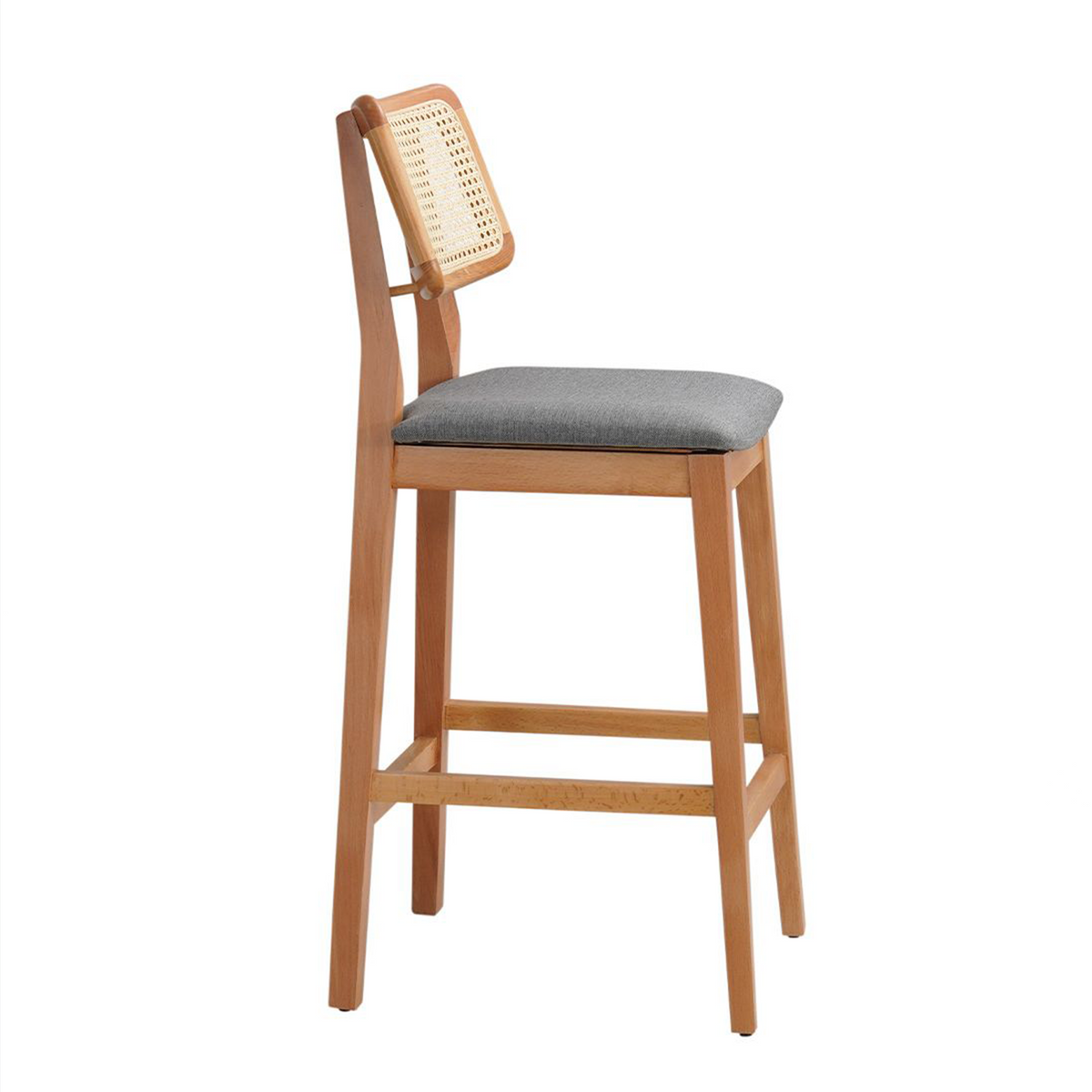 Valnott-Zion Hasırlı Bar Sandalyesi-Sandalye-4-roqelvaxirum.shop