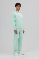 Basic Bisiklet Yaka Oversize Sweatshirt