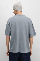 Basic Oversize Bisiklet Yaka Tişört