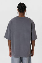 Basic Oversize Bisiklet Yaka Tişört