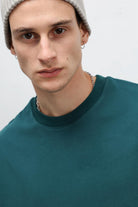 Basic Oversize Bisiklet Yaka Tişört