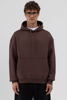Basic Oversize Kapüşonlu Sweatshirt