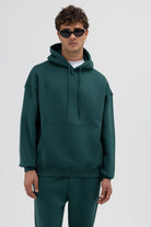 Basic Oversize Kapüşonlu Sweatshirt