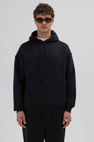 Basic Oversize Kapüşonlu Sweatshirt