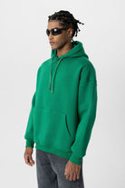 Basic Oversize Kapüşonlu Cep Detaylı Sweatshirt