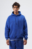 Basic Oversize Yıkamalı Hoodie