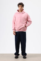 Basic Oversize Yıkamalı Hoodie