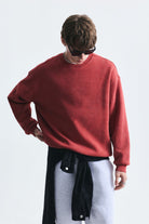 Basic Oversize Yıkamalı Sweatshirt