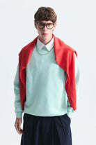 Basic Oversize Yıkamalı Sweatshirt