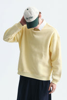 Basic Oversize Yıkamalı Sweatshirt