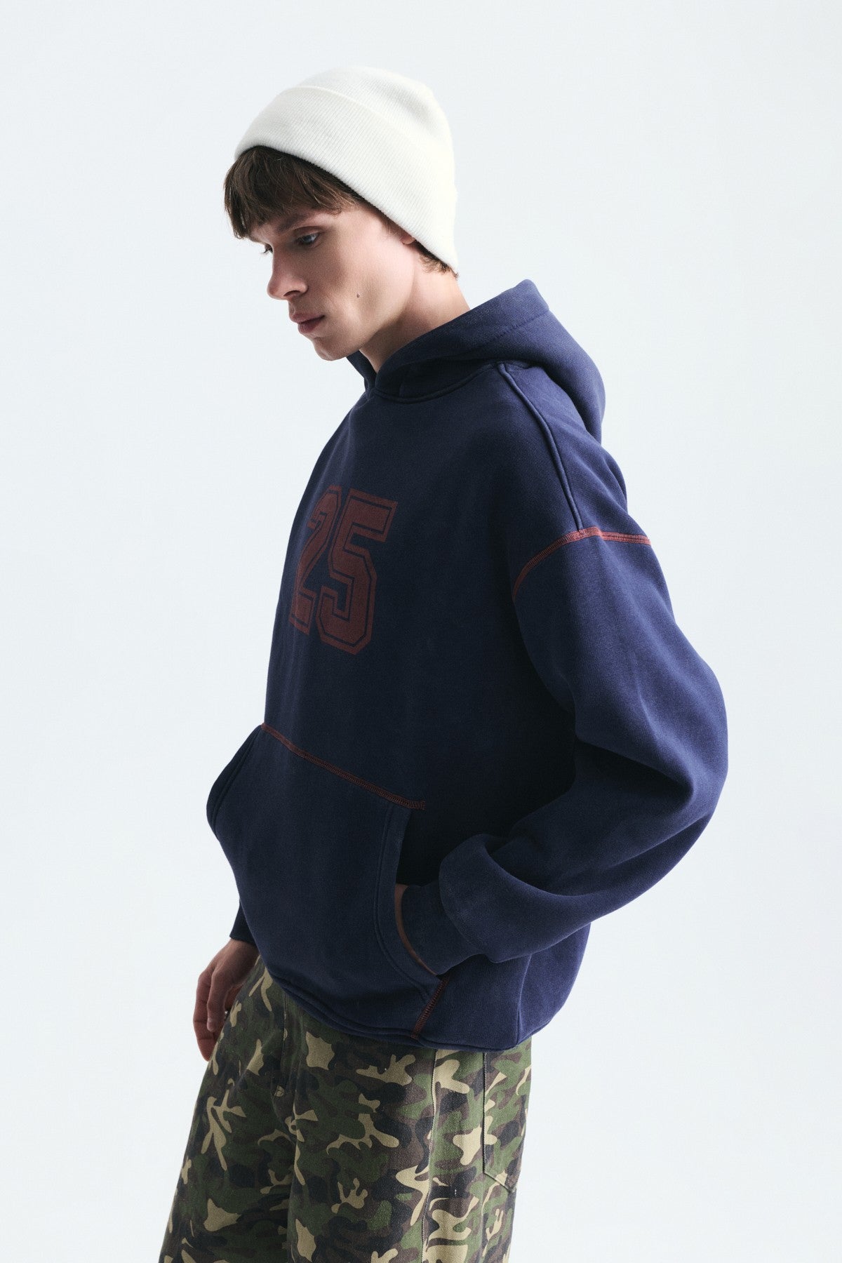 Baskılı Oversize Sweatshirt