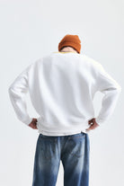 Boxy Fit Baskılı Sweatshirt