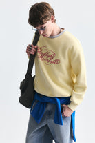 Boxy Fit Baskılı Sweatshirt