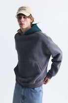 Boxy Fit Kapüşonlu Sweatshirt