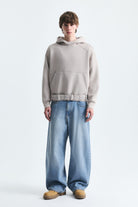 Boxy Fit Kemerli Sweatshirt