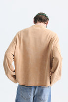Boxy Fit Yazılı Sweatshirt