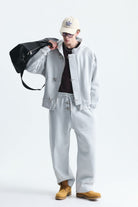 Oversize Klips Kapama Sweatshirt Takım