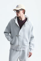 Oversize Klips Kapama Sweatshirt Takım