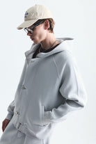 Oversize Klips Kapama Sweatshirt Takım