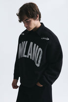 Milano Baskılı Oversize Sweatshirt