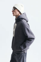 Numara Baskılı Oversize Sweatshirt