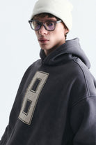 Numara Baskılı Oversize Sweatshirt