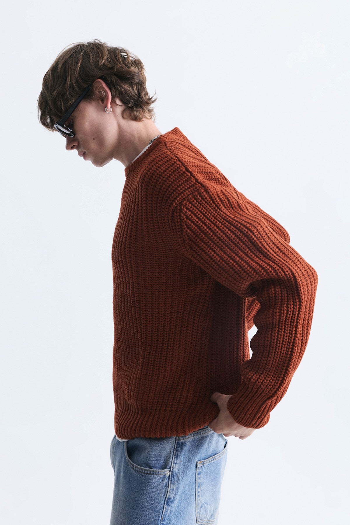 Oversize Basic Triko Kazak