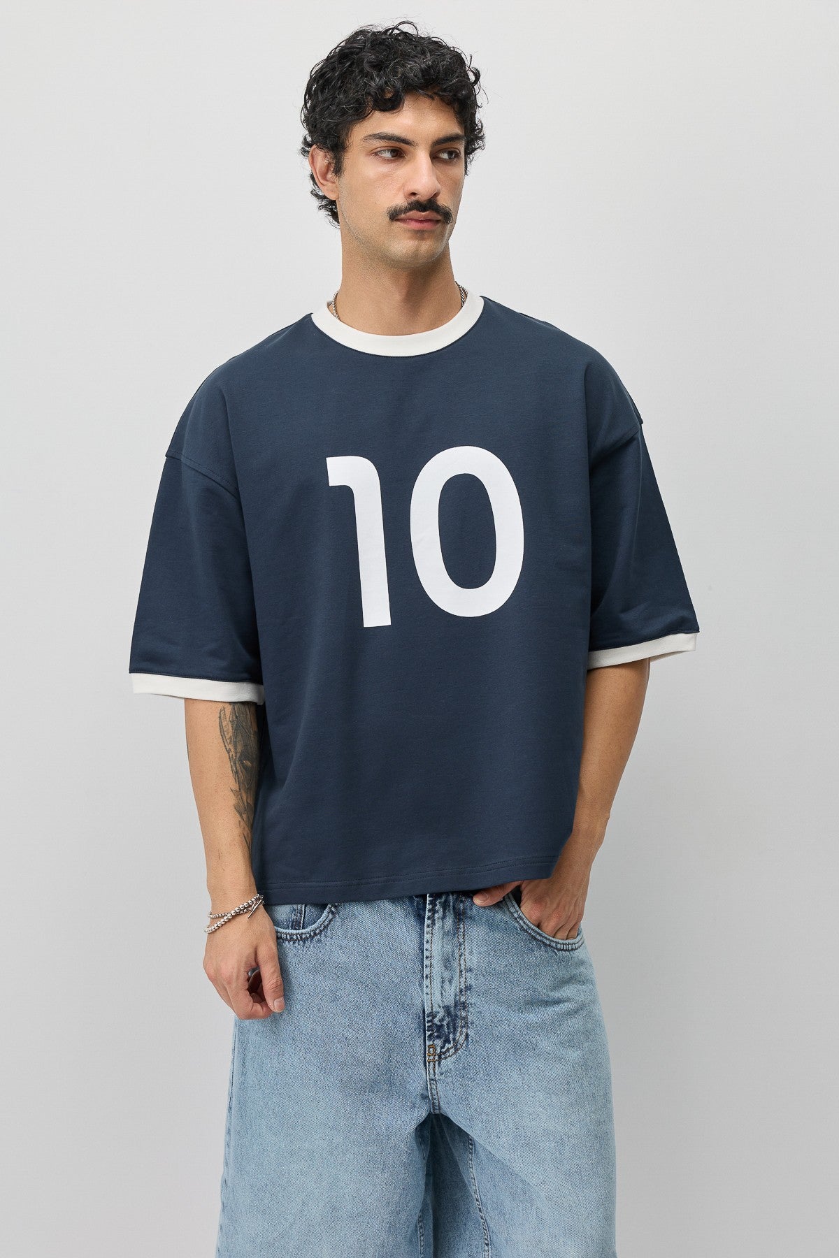 Oversize Baskılı TiŞört