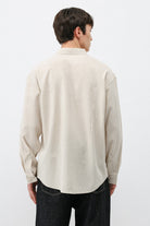 Oversize Dikiş Detaylı Gömlek