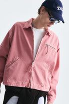 Oversize Fermuar Kapama Kot Mont