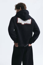 Oversize Sırt Baskılı Sweatshirt
