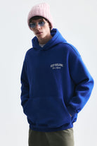Oversize Yıkamalı Kapüşonlu Sweatshirt