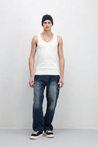 Yıkamalı Tank Top Kaşkorse Atlet