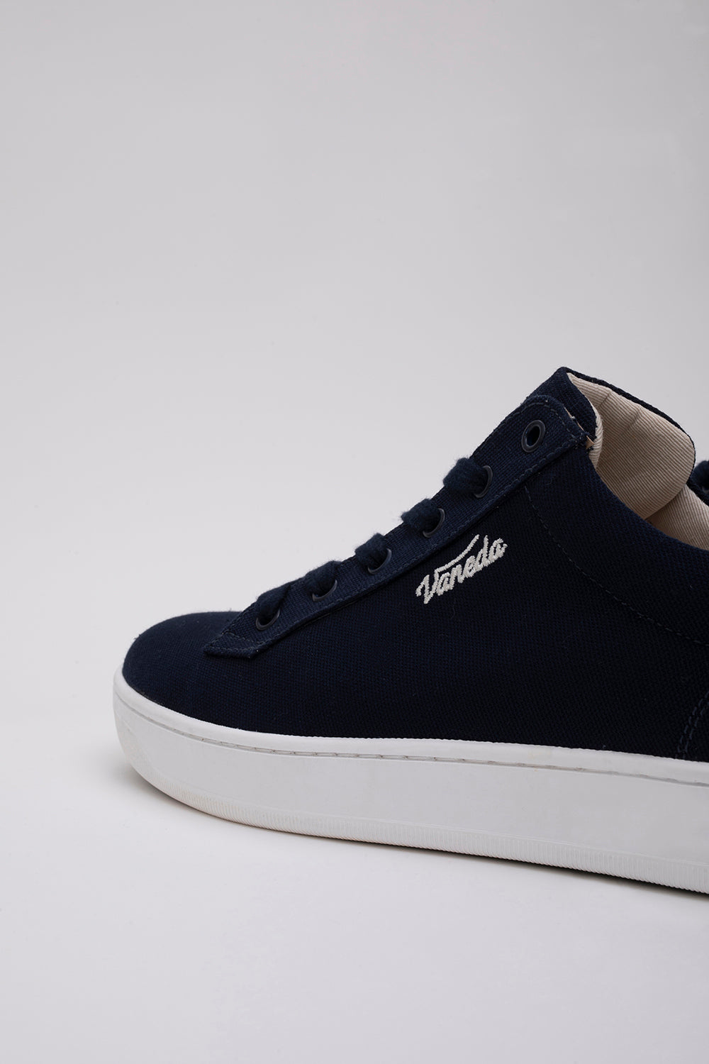 Vaneda-1388 V Mich Free Kanvas Sneaker Kadın Ayakkabı Lacivert-Sneakers-5-roqelvaxirum.shop