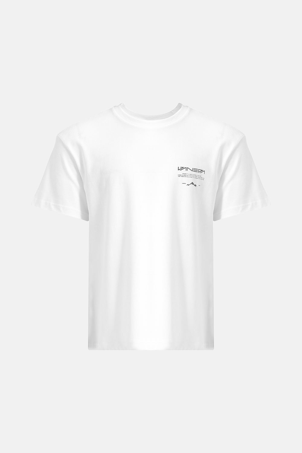 Vaneda-Oversized Fit Next Unisex Tshirt Beyaz-1-roqelvaxirum.shop