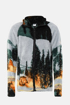 Vaneda-Tam Fermuarlı Sherpa Next Polar Desenli-1-roqelvaxirum.shop