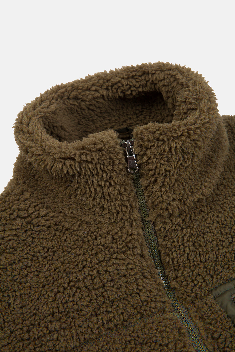 Vaneda-Urbanwild Sherpa Ceket Haki-4-roqelvaxirum.shop