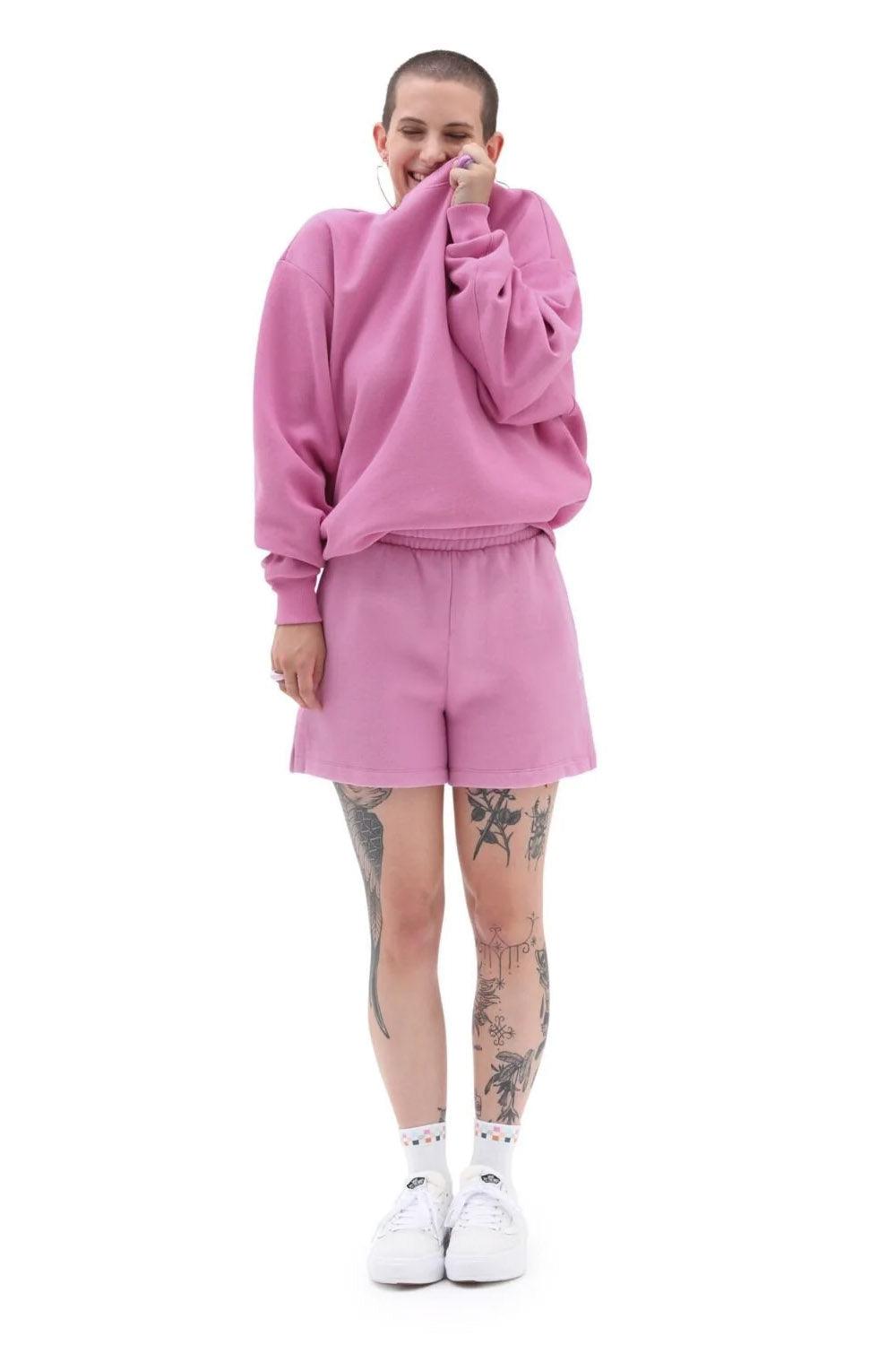 Vans-Comfy Cush Fleece Short-Şort-1-roqelvaxirum.shop