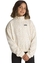 Vans-Kids Printed Half Zip Mock Pullover-Sweatshirts & Hoodies-1-roqelvaxirum.shop