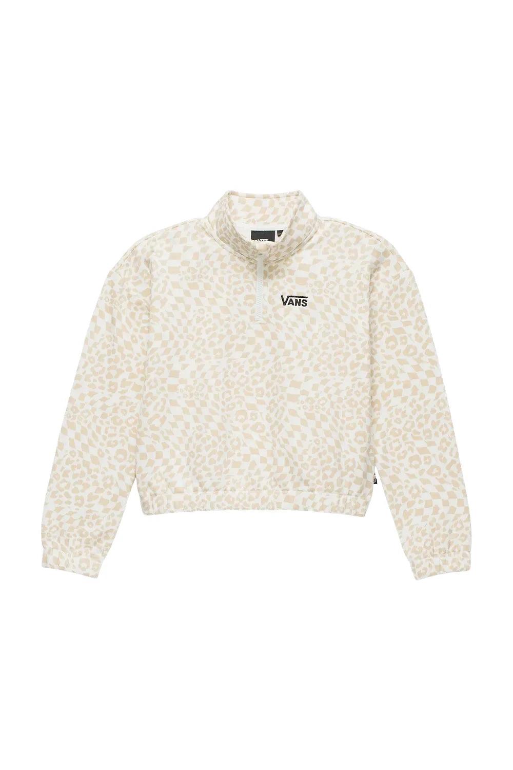 Vans-Kids Printed Half Zip Mock Pullover-Sweatshirts & Hoodies-4-roqelvaxirum.shop