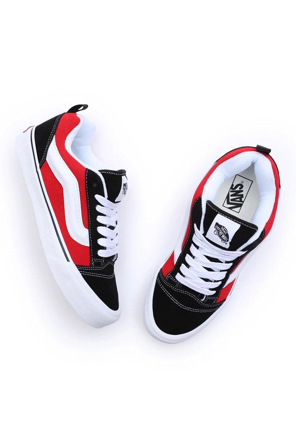Vans-Knu Skool Red/True White-Sneakers-4-roqelvaxirum.shop