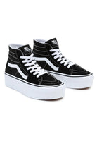 Vans-UA SK8-Hi Tapered Stackform BLACK/TRUE WHITE-Sneakers-3-roqelvaxirum.shop