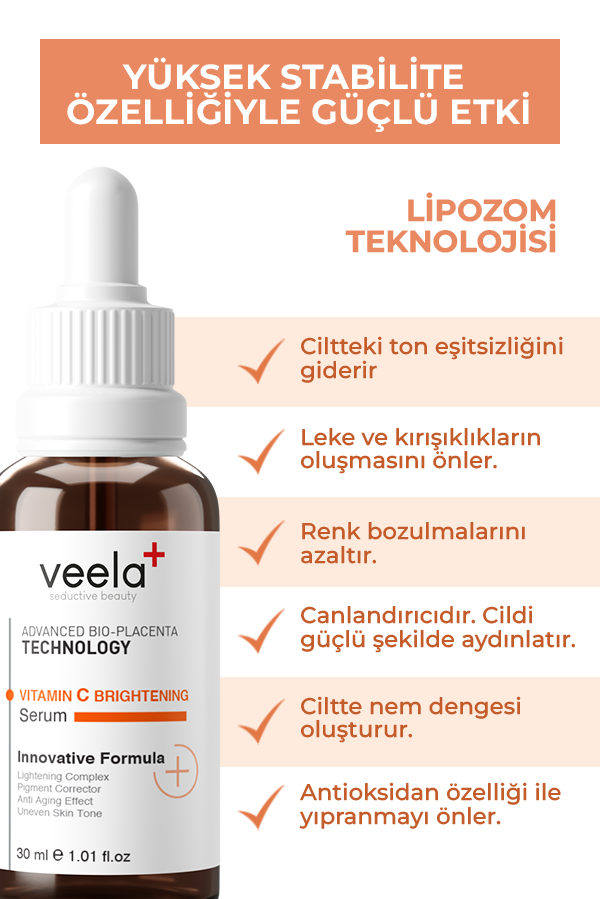 Leke Önleyici, Aydınlatıcı Vitamin C Serum