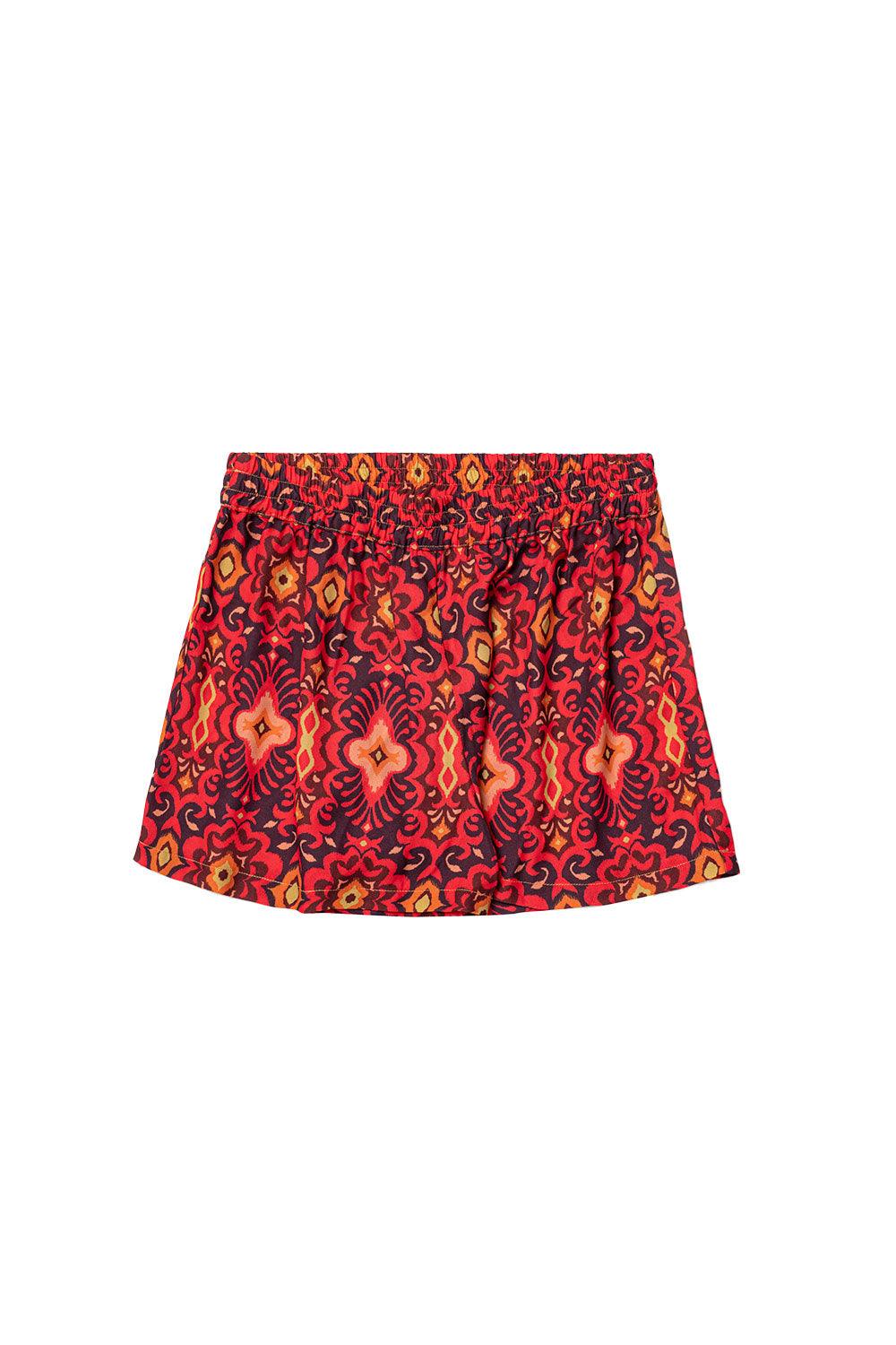 Ventotto Store-Bacio Shorts Pattern - 1-Şort-2-roqelvaxirum.shop
