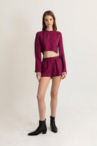 Ventotto Store-Isabella Şort-Şort-1-roqelvaxirum.shop