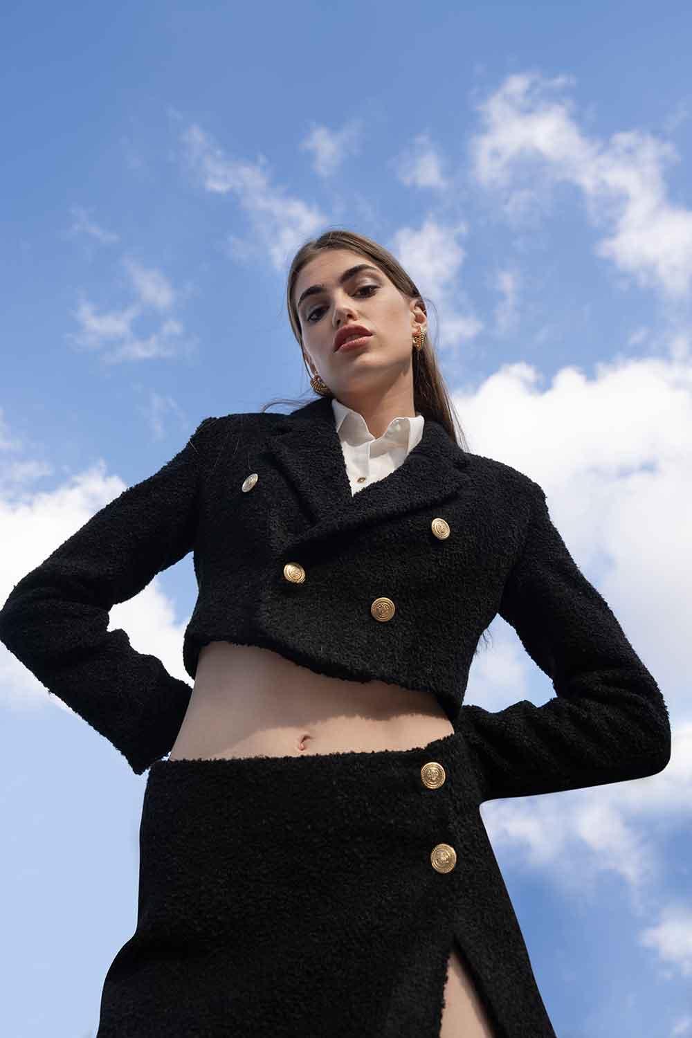 Veryself-Blair Tweed Blazer-Ceket-3-roqelvaxirum.shop