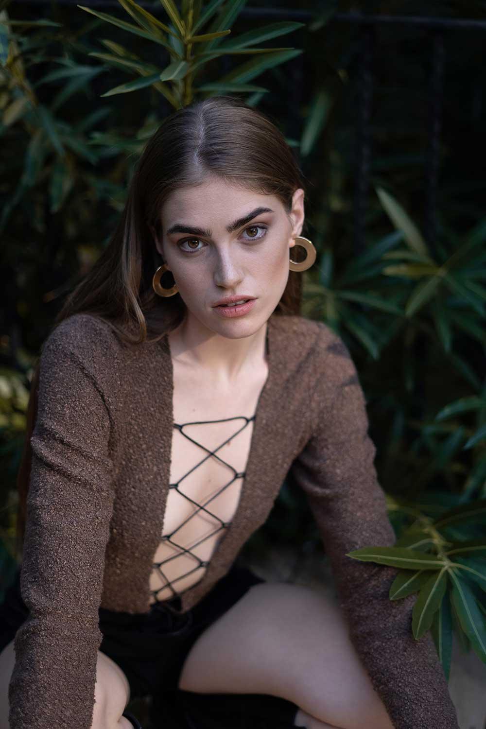 Veryself-Tuscan Bodysuit - Kahverengi-Top-8-roqelvaxirum.shop