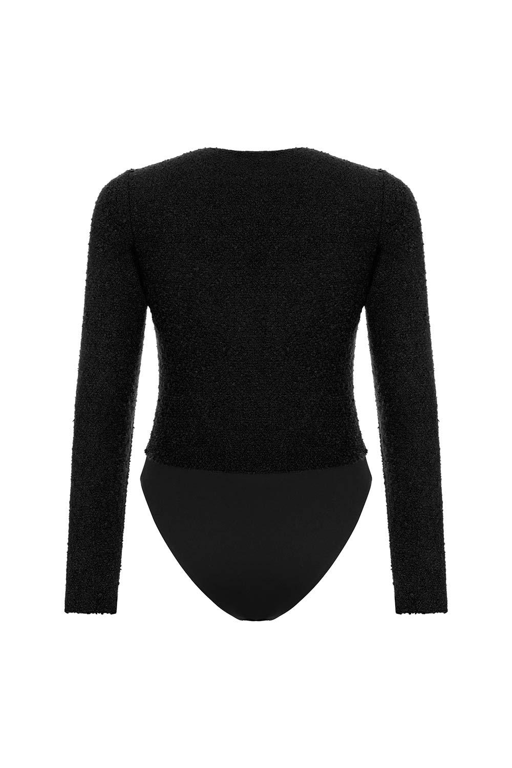 Veryself-Tuscan Bodysuit - Siyah-Top-3-roqelvaxirum.shop