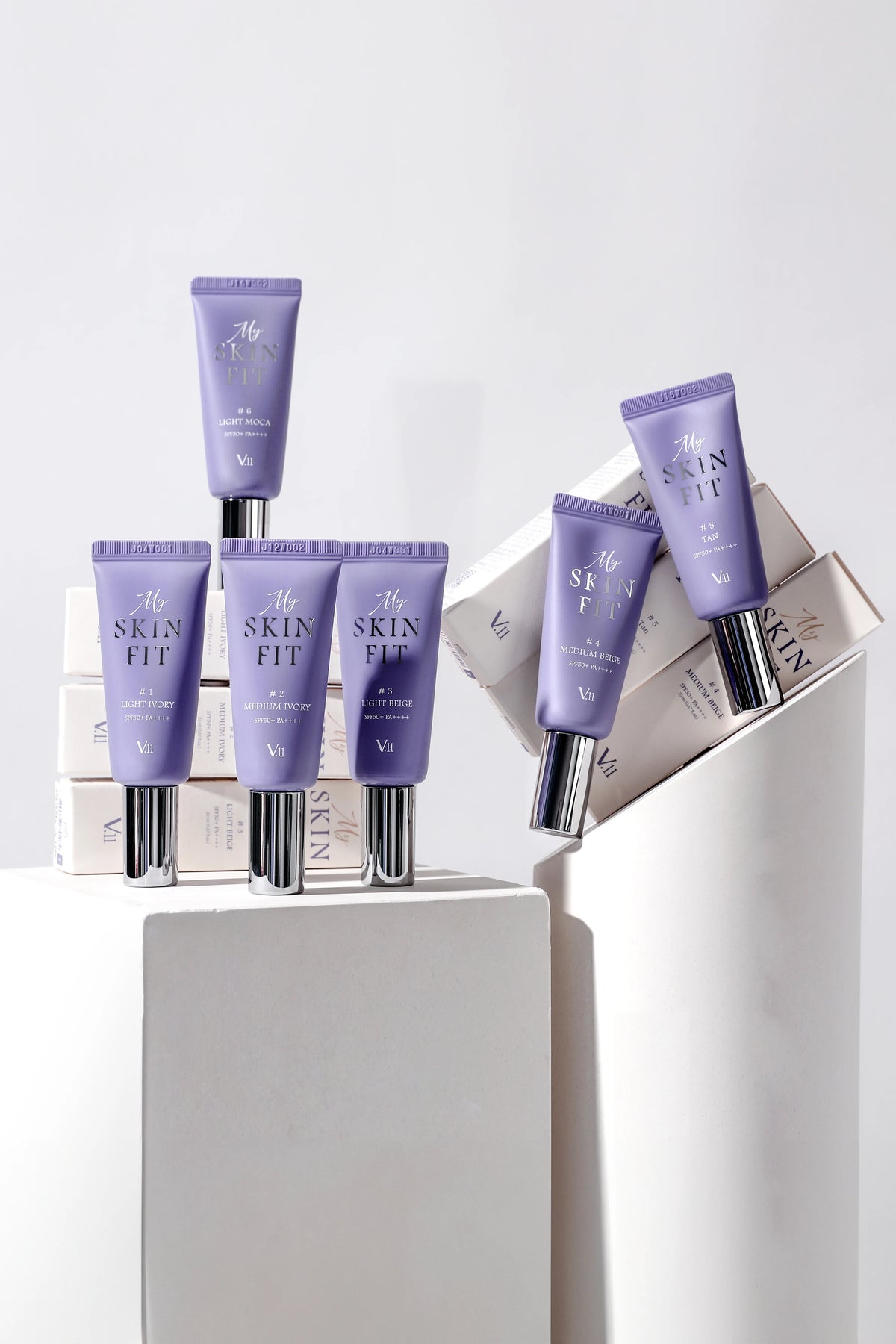 Village 11 Factory-Village 11 Factory My Skin Fit BB Cream Spf 50+ Pa++++ #2 Medium Ivory 20ml Hyalüronik Asit & Cica BB Krem-BB Krem-4-roqelvaxirum.shop